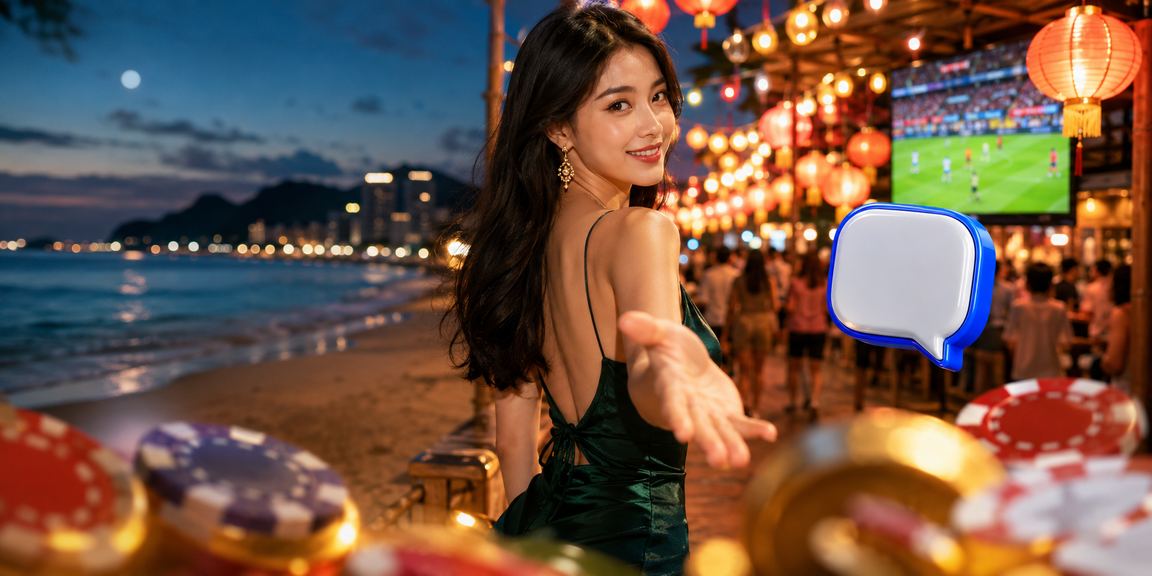 Khung cảnh chợ đêm Côn Đảo với trải nghiệm ứng dụng casino trên điện thoại
