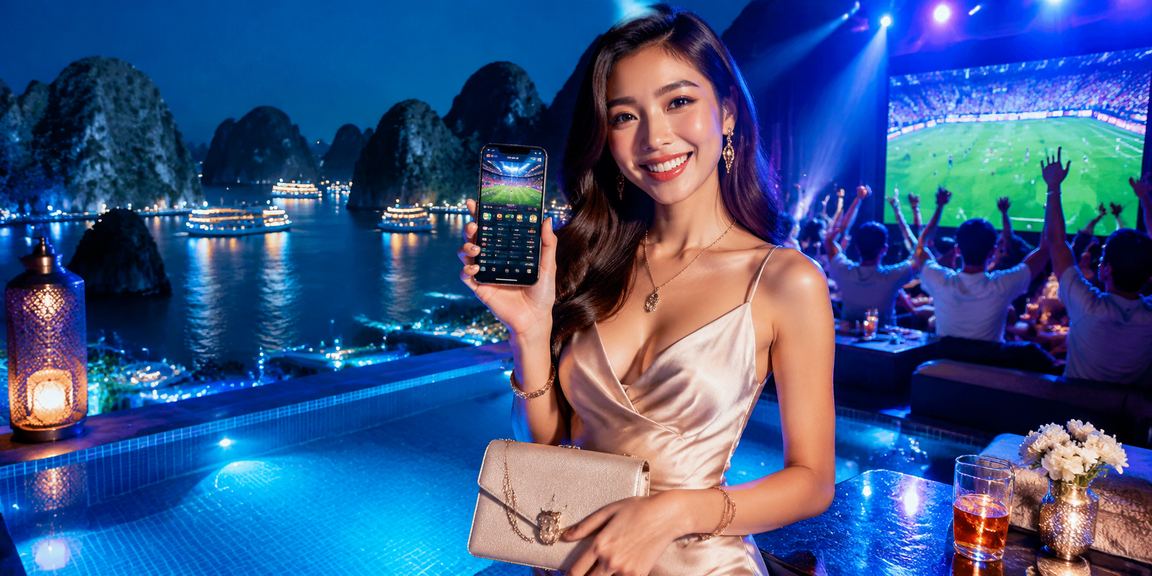 Người dùng mở ứng dụng giải trí tại lễ hội ở Ninh Bình