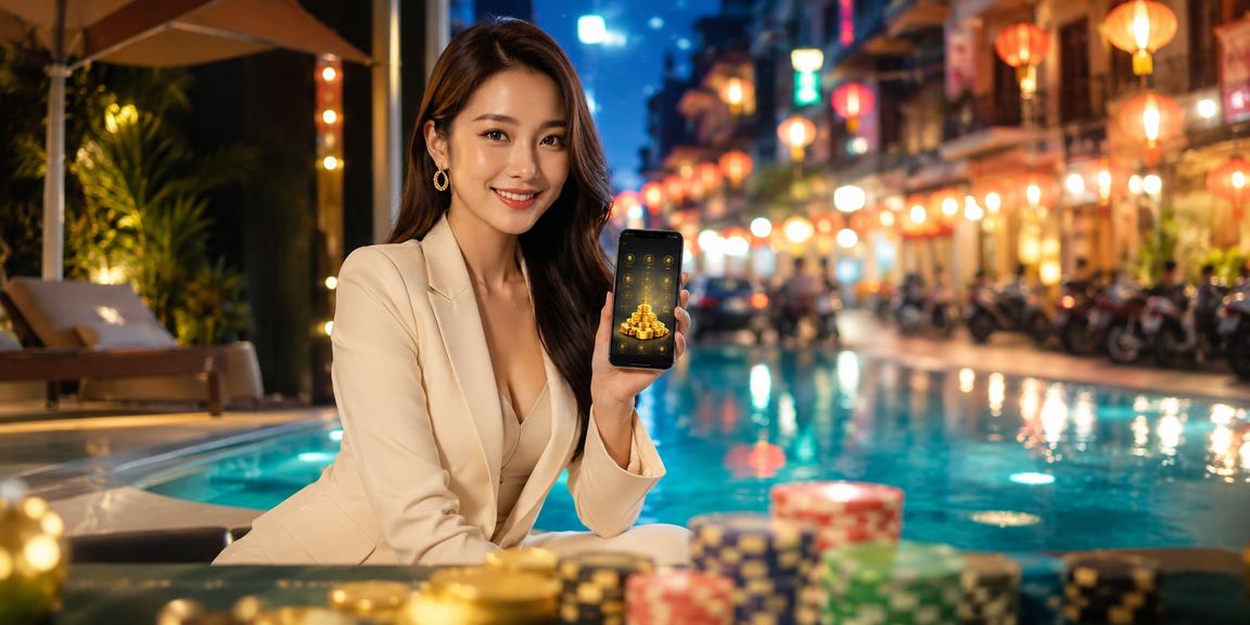 Không khí casino Việt Nam minh họa cách xem khuyến mãi giải trí